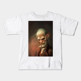 Creepy vampire Kids T-Shirt